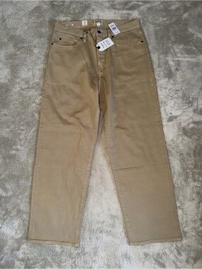 NWT Todd Snyder Relaxed Garment Dyed 5 Pocket Twill Pants In Khaki Men’s 32x30